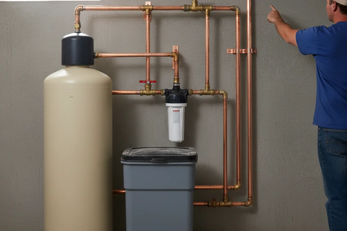 Whole-house water treatment system installed in Cottage Grove
